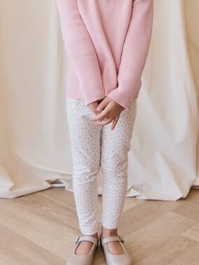 NWT Jamie Kay Organic Cotton Everyday Legging - Posy Garden Pink